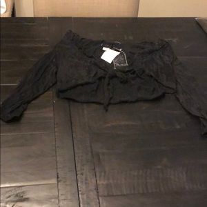 New with Tags- Girls Black Cardigan